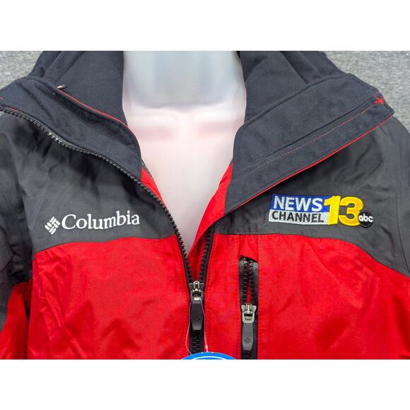 COLUMBIA Womens Jacket - Red, News Anchor Official, Category 5 2.0, Size M, NWT - Picture 2 of 6
